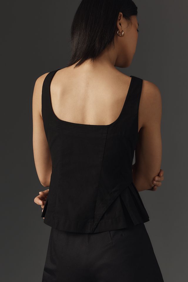 Maeve Peplum Vest #1