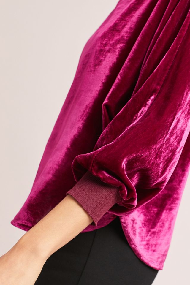 Carmen Velvet Top #2