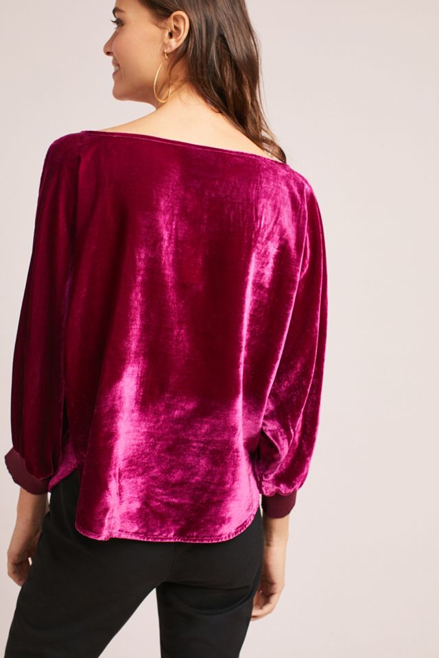 Carmen Velvet Top #3