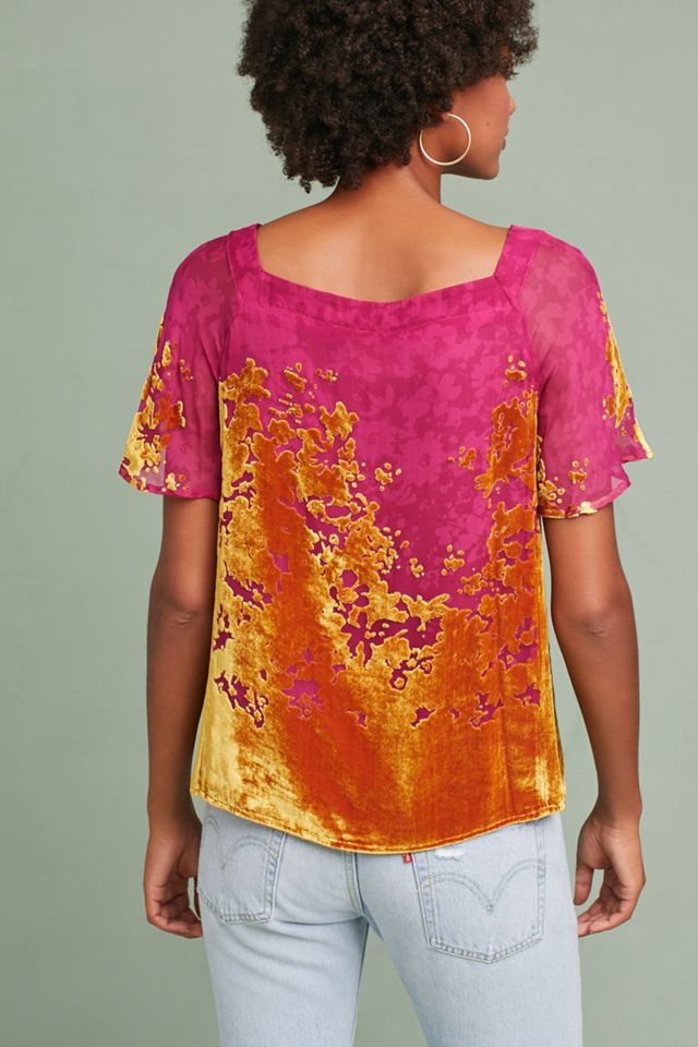 Ombre Shimmer Tee #2