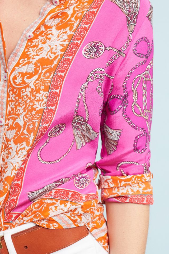 Potala Silk Buttondown #2
