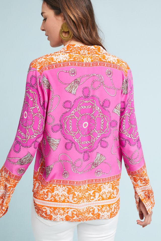 Potala Silk Buttondown #3
