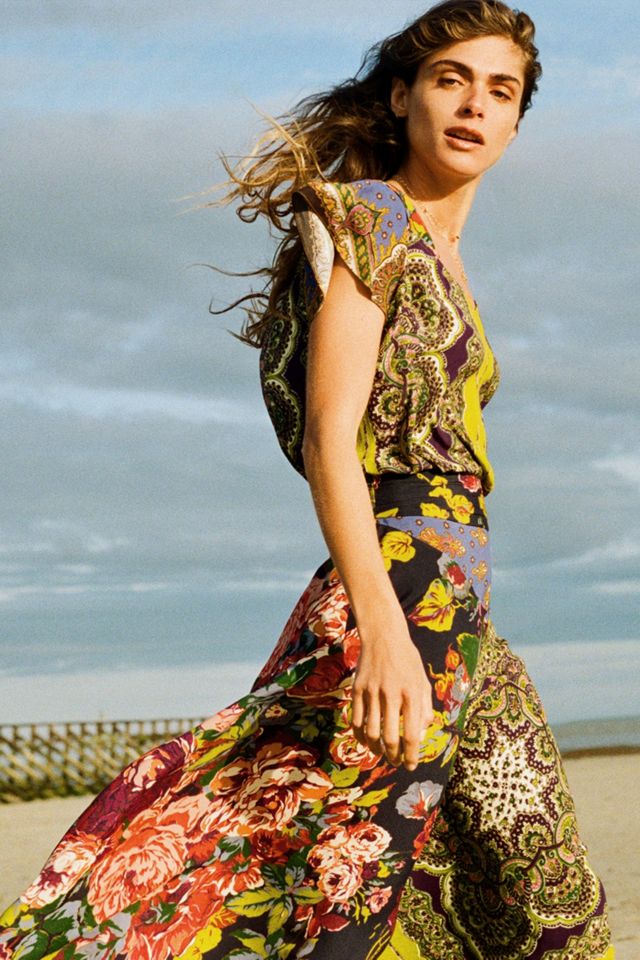 Teresita Scarf-Printed Blouse #4