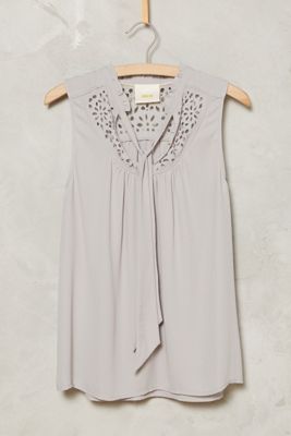 Luca Tie-Neck Blouse