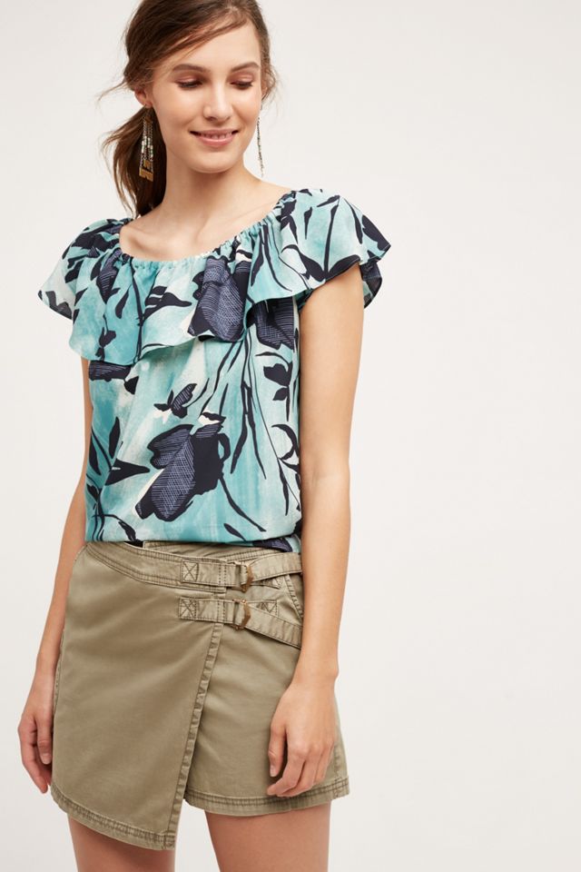 Islander Off-The-Shoulder Top #1