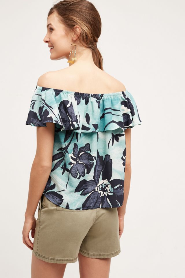 Islander Off-The-Shoulder Top #2