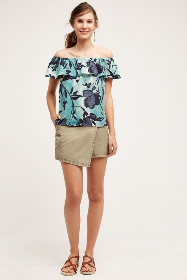 Islander Off-The-Shoulder Top #3