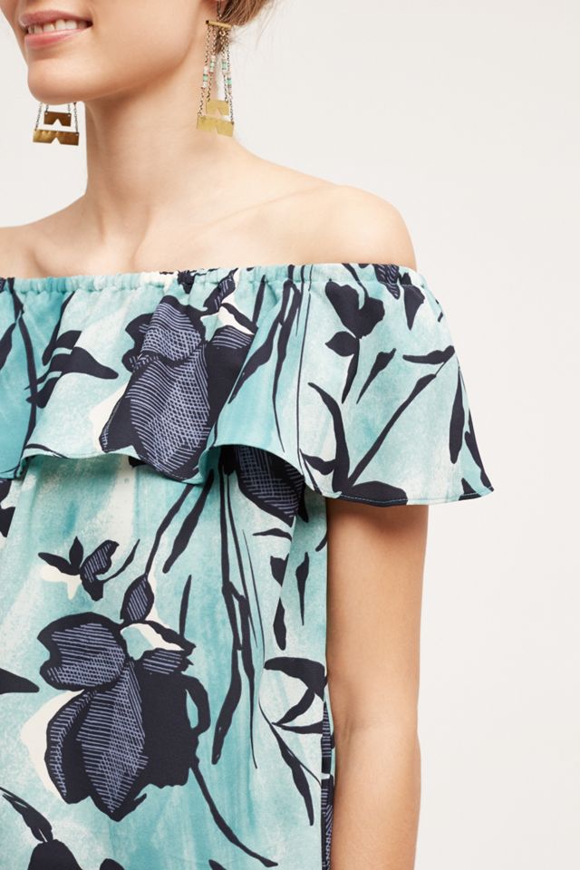 Islander Off-The-Shoulder Top #4