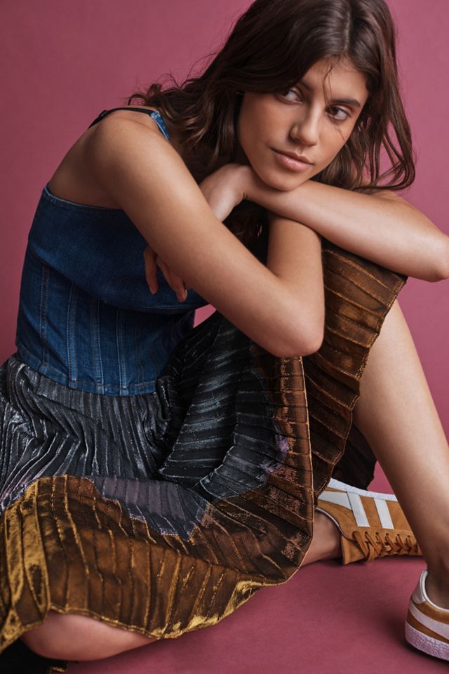 Denim Corset Cami #4