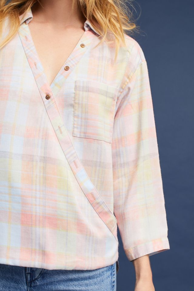 Wrapped Plaid Top #1