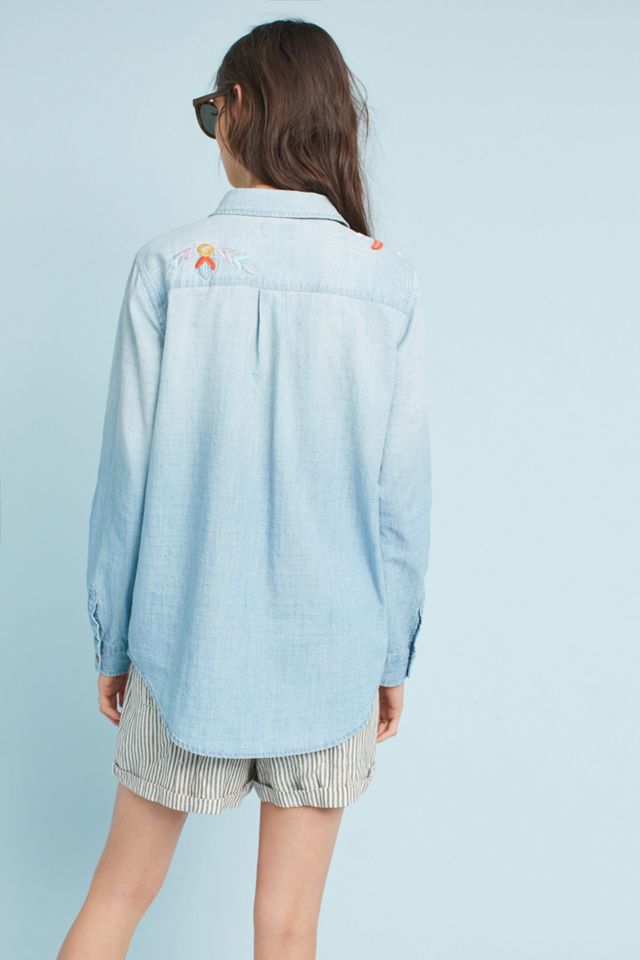 Boise Embroidered Chambray Buttondown #3