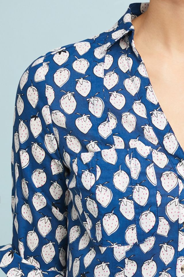 Rochelle Printed Buttondown #1