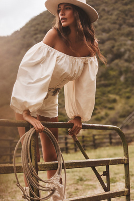 【yo BIOTOP】Corset blouse BIOTOP(ビオトープ) / 【yo BIOTOP】Corset blouse (トップス