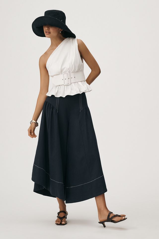 For Love & Lemons Quinne Belted Top #3