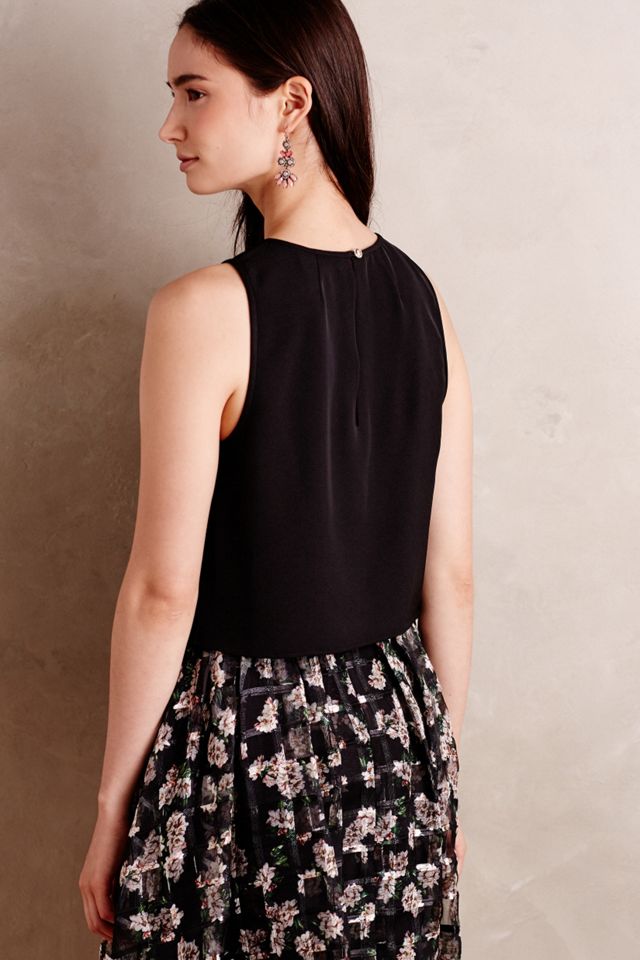 Crepe Crop Top #1