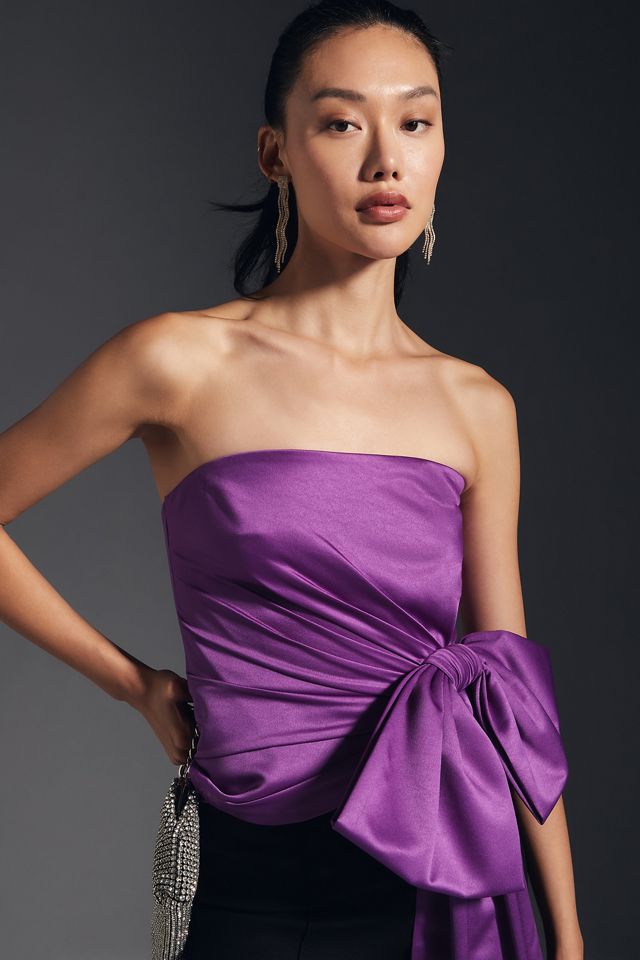 Atsu Strapless Bow Top #2