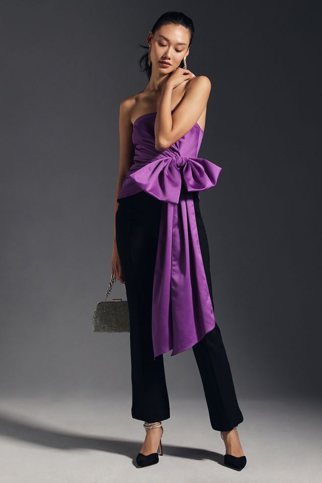 Atsu Strapless Bow Top #1