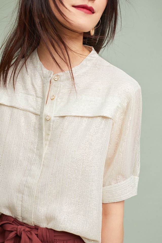Shimmer Buttondown #3
