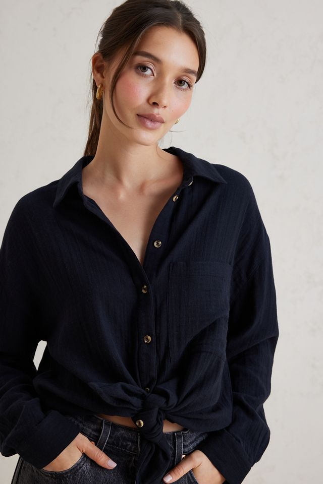 Gauze Button Shirt | Anthropologie UK