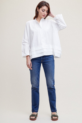 Ohia Layered-Ruffle Shirt | Anthropologie UK