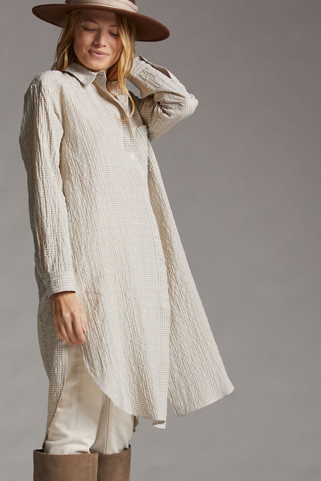Maeve Maxi Tunic Buttondown #4