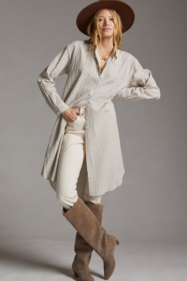 Maeve Maxi Tunic Buttondown #3