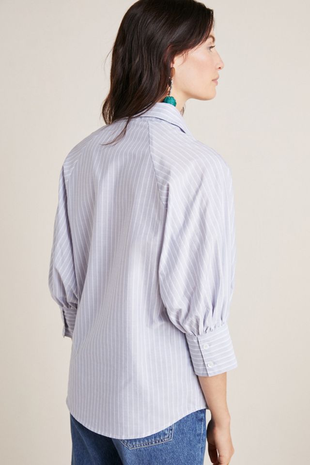 Puff-Sleeved Buttondown #1