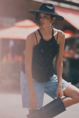 By Anthropologie Sheer Smocked Halter Blouse product page