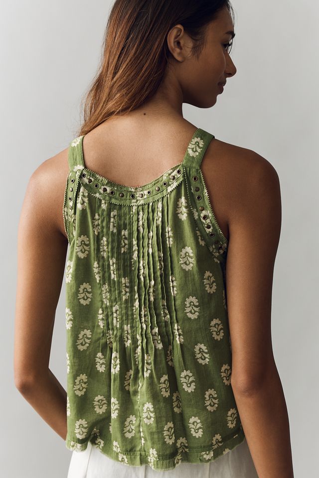 Trina Pintuck Sleeveless Swing Top #2