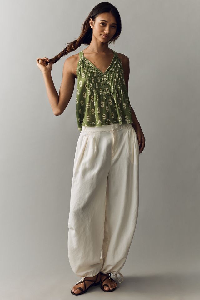 Trina Pintuck Sleeveless Swing Top #3