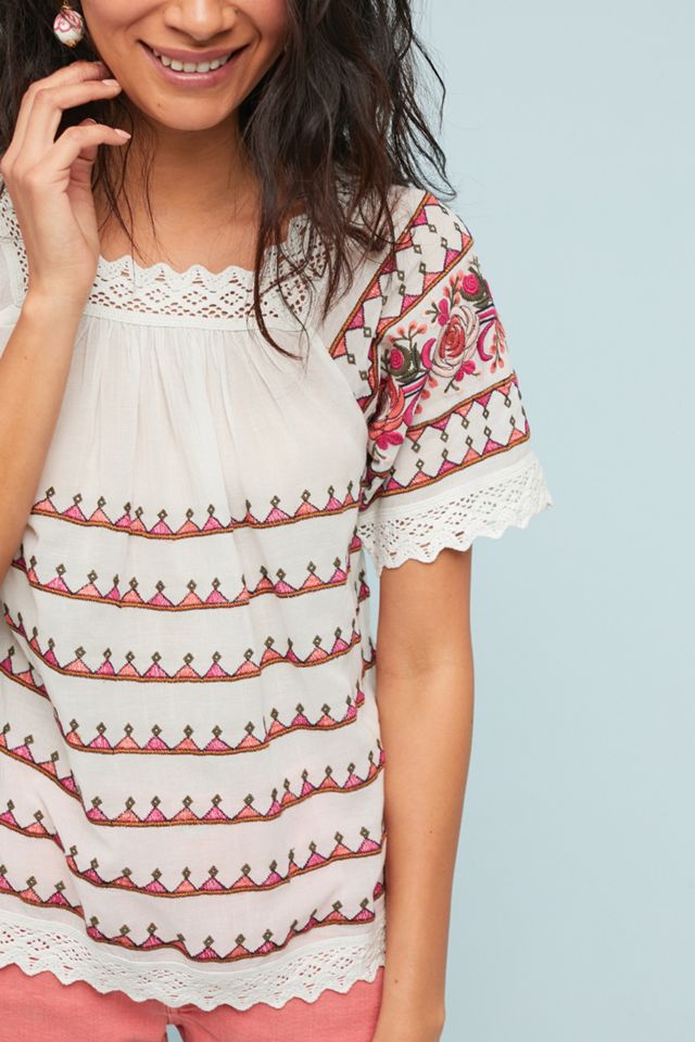 Kenitra Embroidered Blouse #2