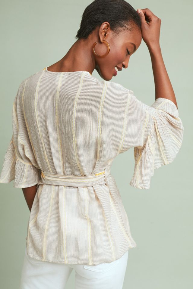 Visby Wrap Blouse #1