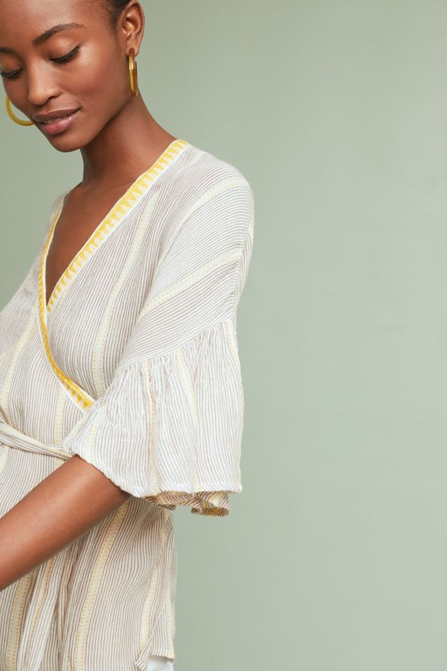 Visby Wrap Blouse #2