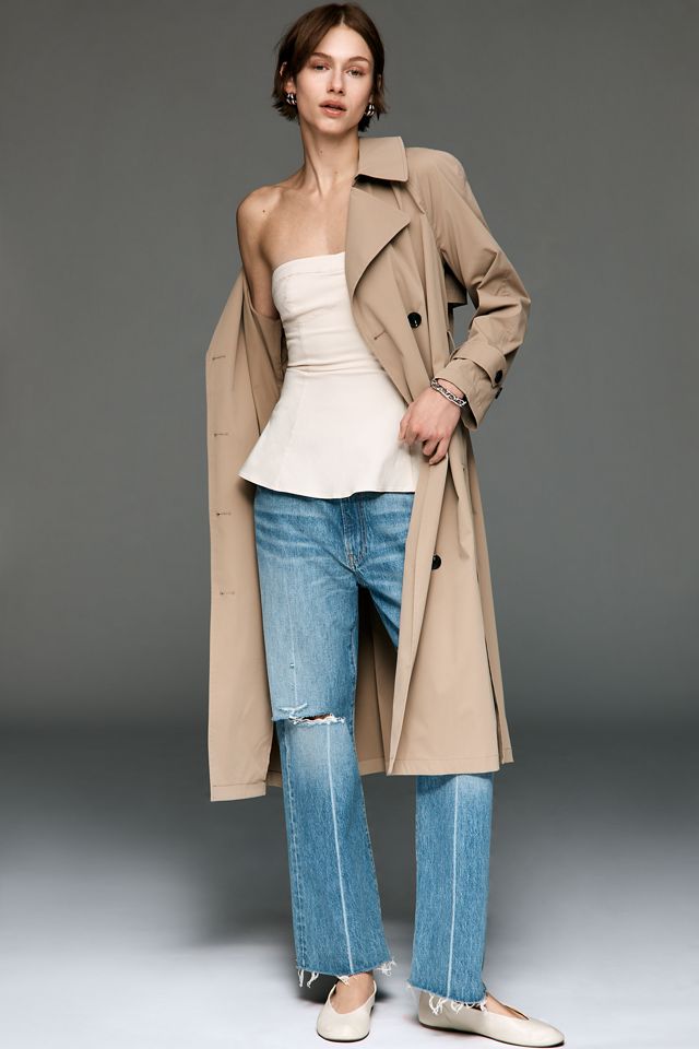 Maeve Fit-and-Flare Strapless Top #2