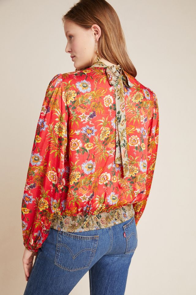 Toscana Peasant Blouse #1