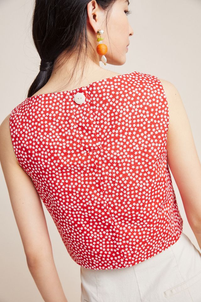 Corey Lynn Calter Zea Sleeveless Blouse #1