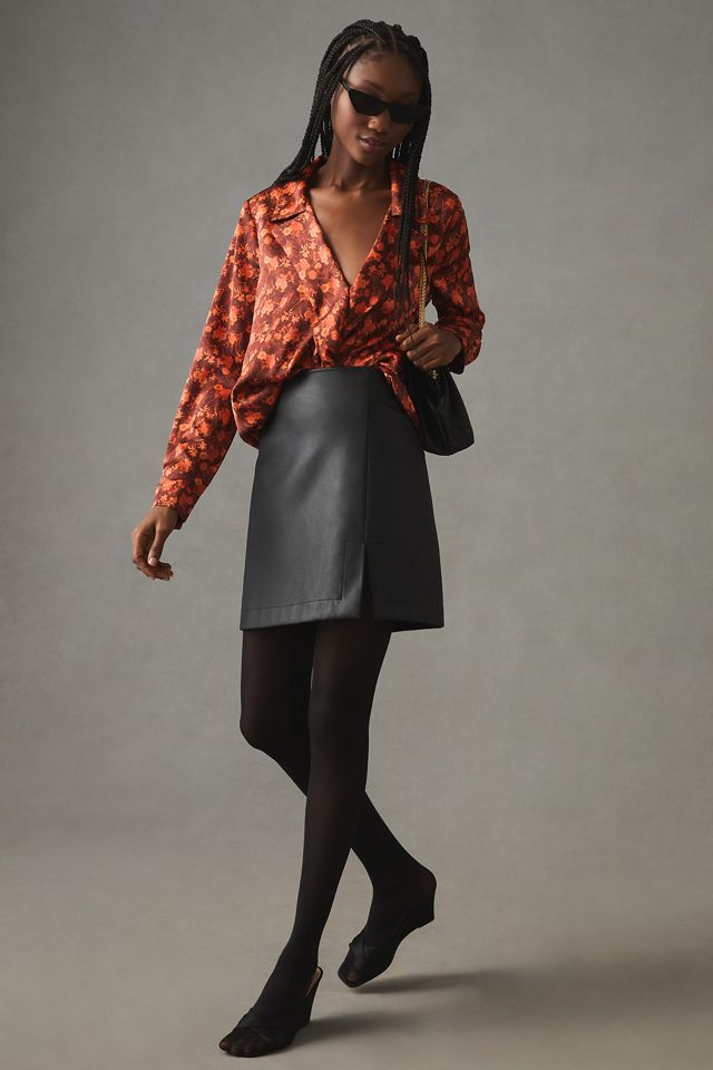 Endless Rose Ruffled Deep-V Blouse #3