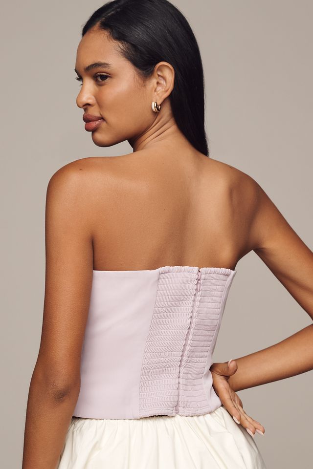 Endless Rose Strapless Rosette Top