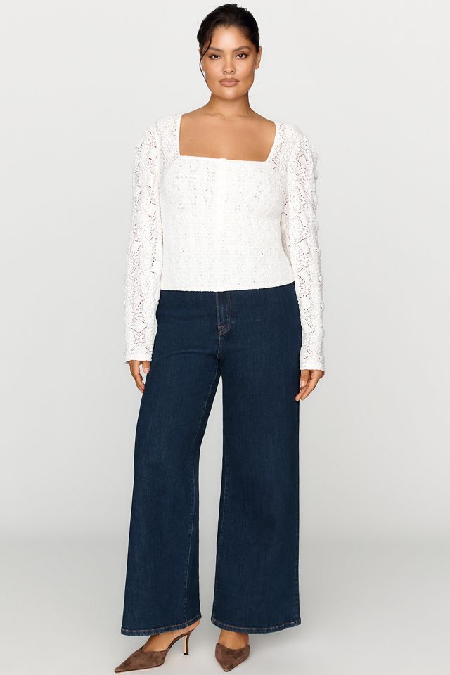 Endless Rose Lace Square Neck Blouse #2