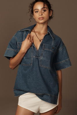 Shona Joy Rita Pullover Top | Anthropologie