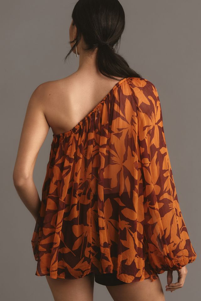 Shona Joy Natalina One-Shoulder Blouse #1