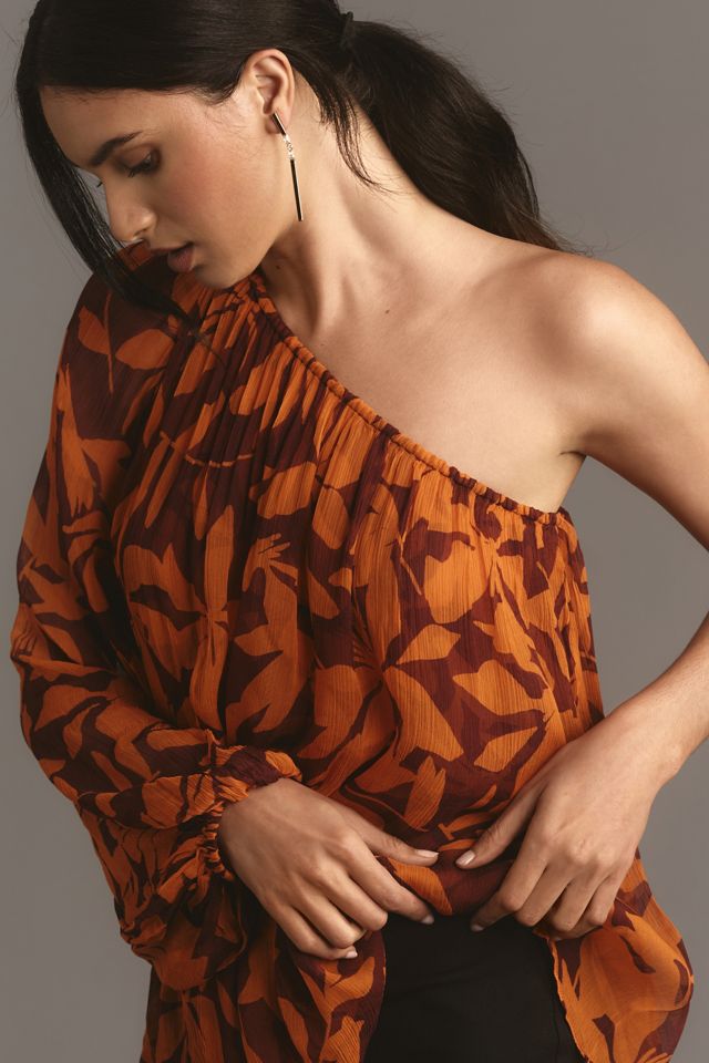 Shona Joy Natalina One-Shoulder Blouse #3