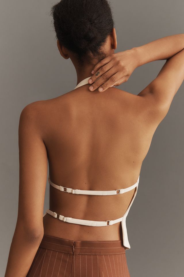Shona Joy Irena Tailored Open-Back Vest #1