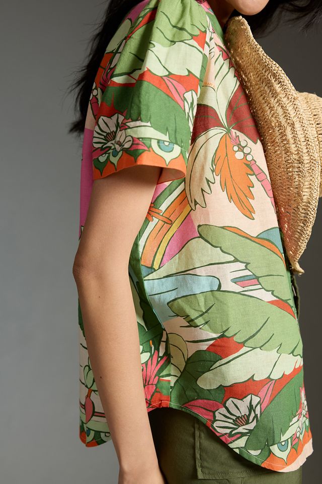 Farm Rio Surf Buttondown #2