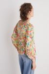 Anthropologie Farm Rio Rainforest Wrap Blouse Size S authentic