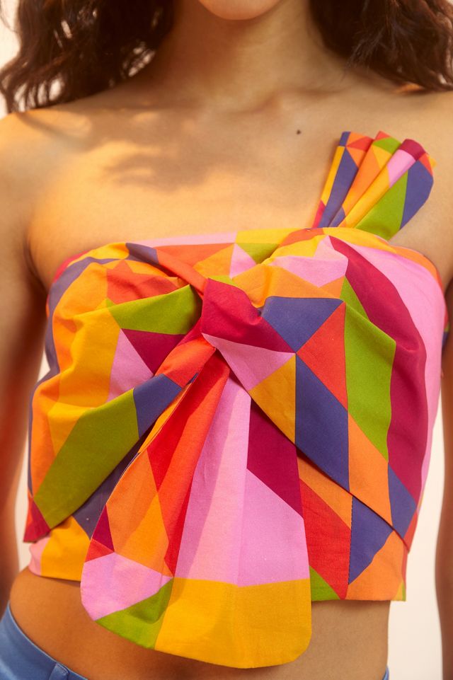 Farm x Anthropologie Strapless Blouse #2