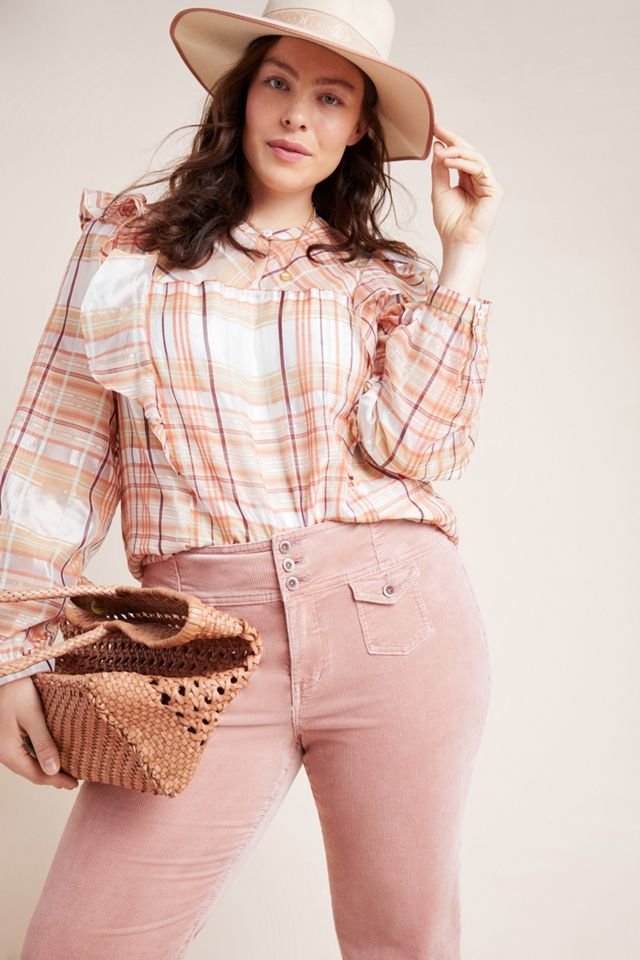 Polly Ruffled Peasant Blouse #4