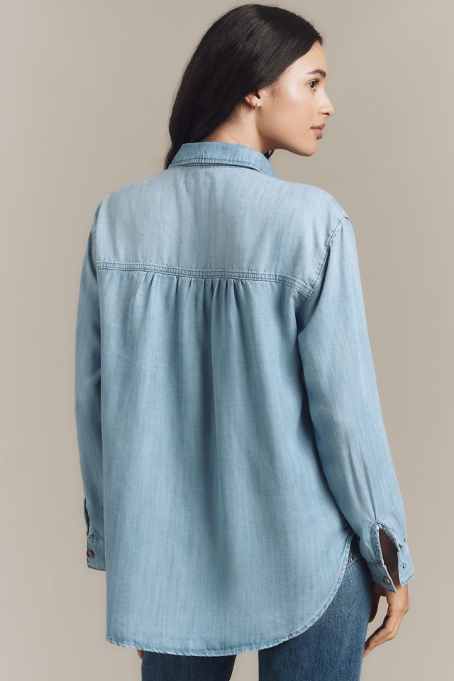 The Hadley Relaxed Buttondown Shirt by Pilcro #1