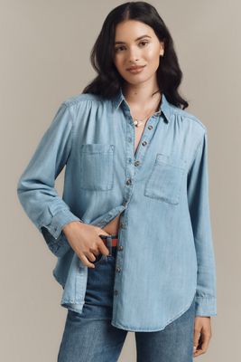 The Hadley Relaxed Buttondown Shirt by Pilcro