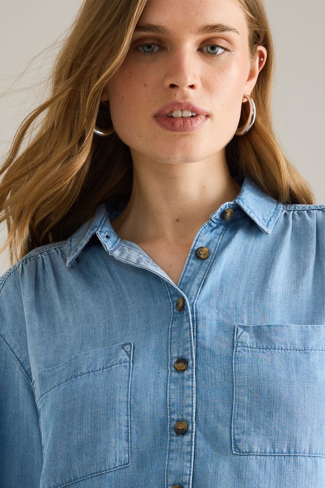 La Camicia Abbottonata Rilassata Hadley di Pilcro #4